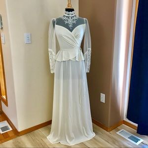 Vintage 80’s Bridesmaid/Wedding Dress